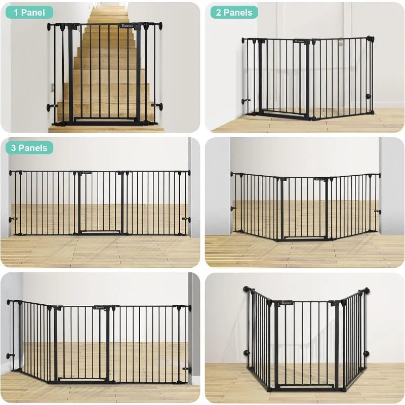 80" Extra Wide Baby Gate, Dog Gate - Alia's Home Things  