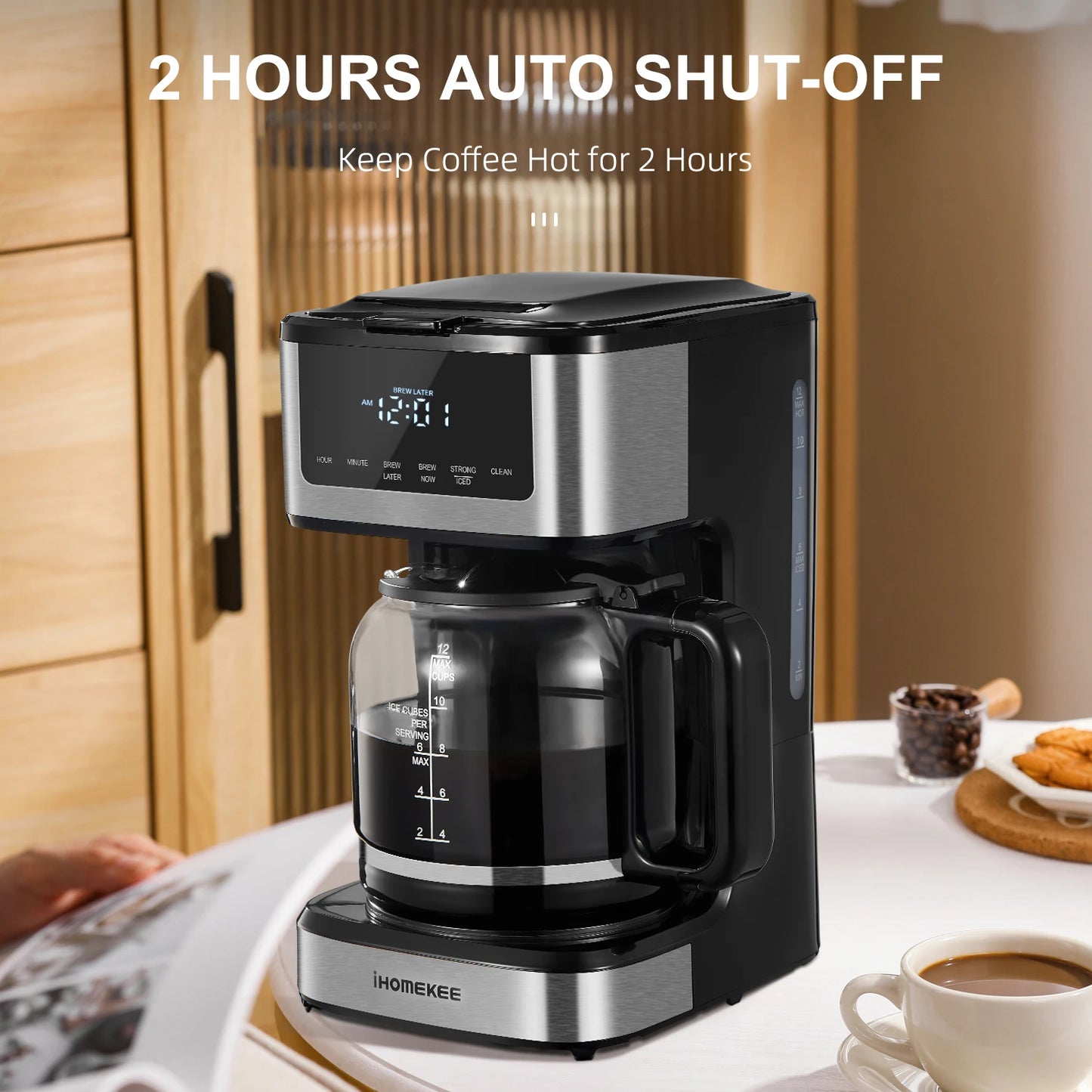 Programmable Drip Coffee Maker 12-Cup - Alia's Home Things  