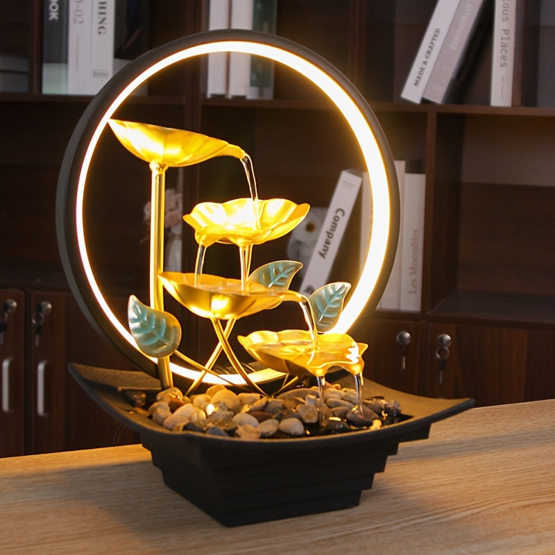 1pc USB Powered Relaxation Indoor Tabletop Fountain - Alia's Home Things  