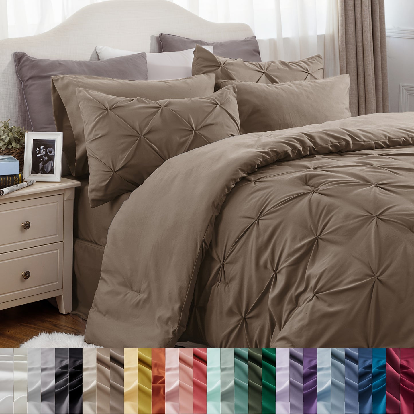 5-pcs/7-pcs Comforter Set - Alia's Home Things  