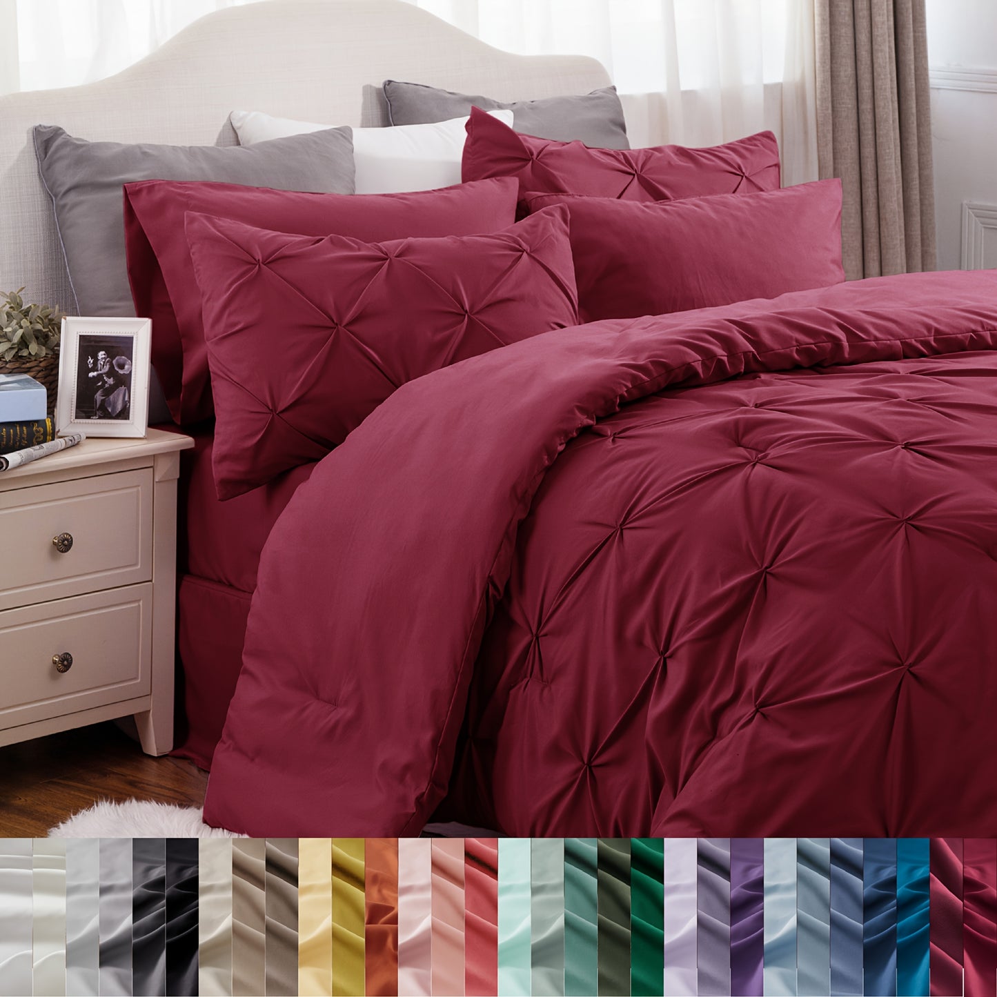 5-pcs/7-pcs Comforter Set - Alia's Home Things  