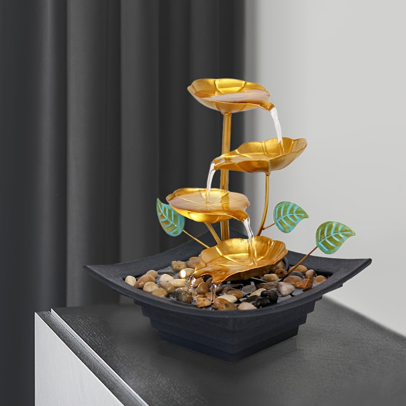 1pc USB Powered Relaxation Indoor Tabletop Fountain - Alia's Home Things  