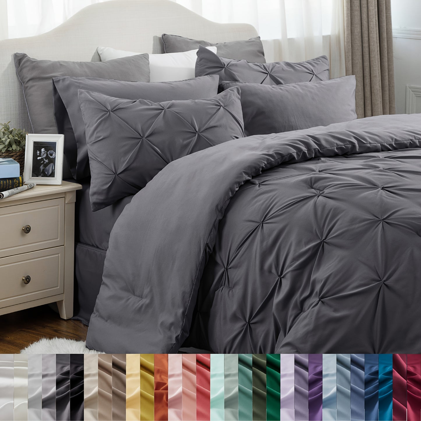 5-pcs/7-pcs Comforter Set - Alia's Home Things  