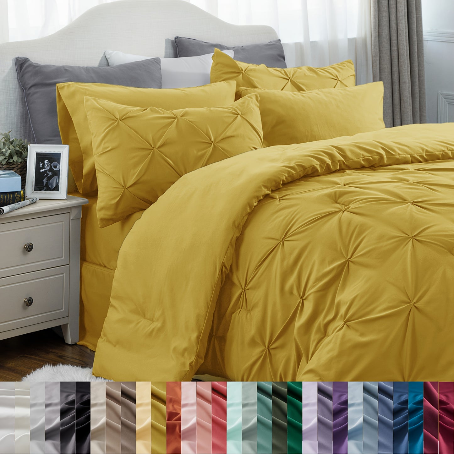 5-pcs/7-pcs Comforter Set - Alia's Home Things  