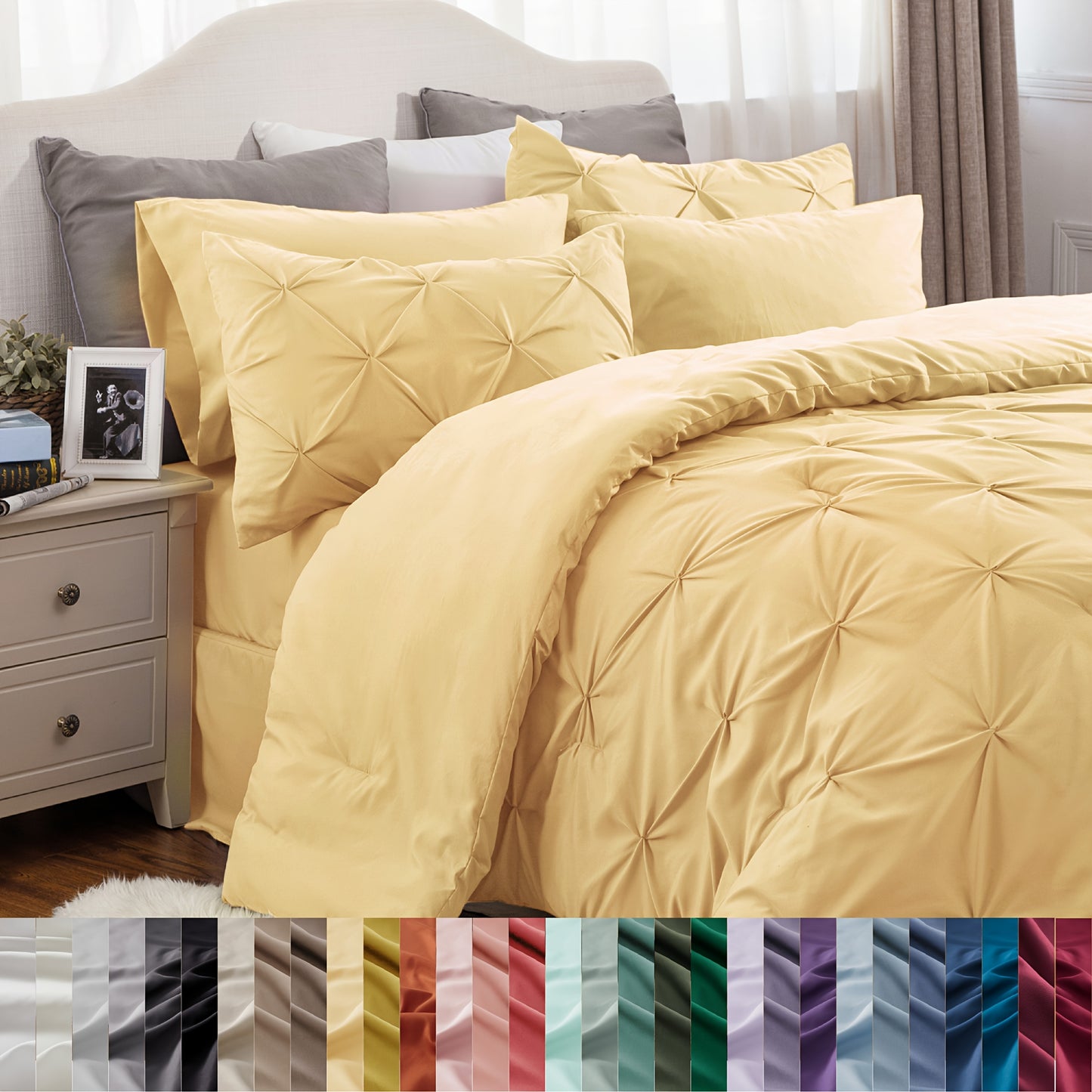 5-pcs/7-pcs Comforter Set - Alia's Home Things  
