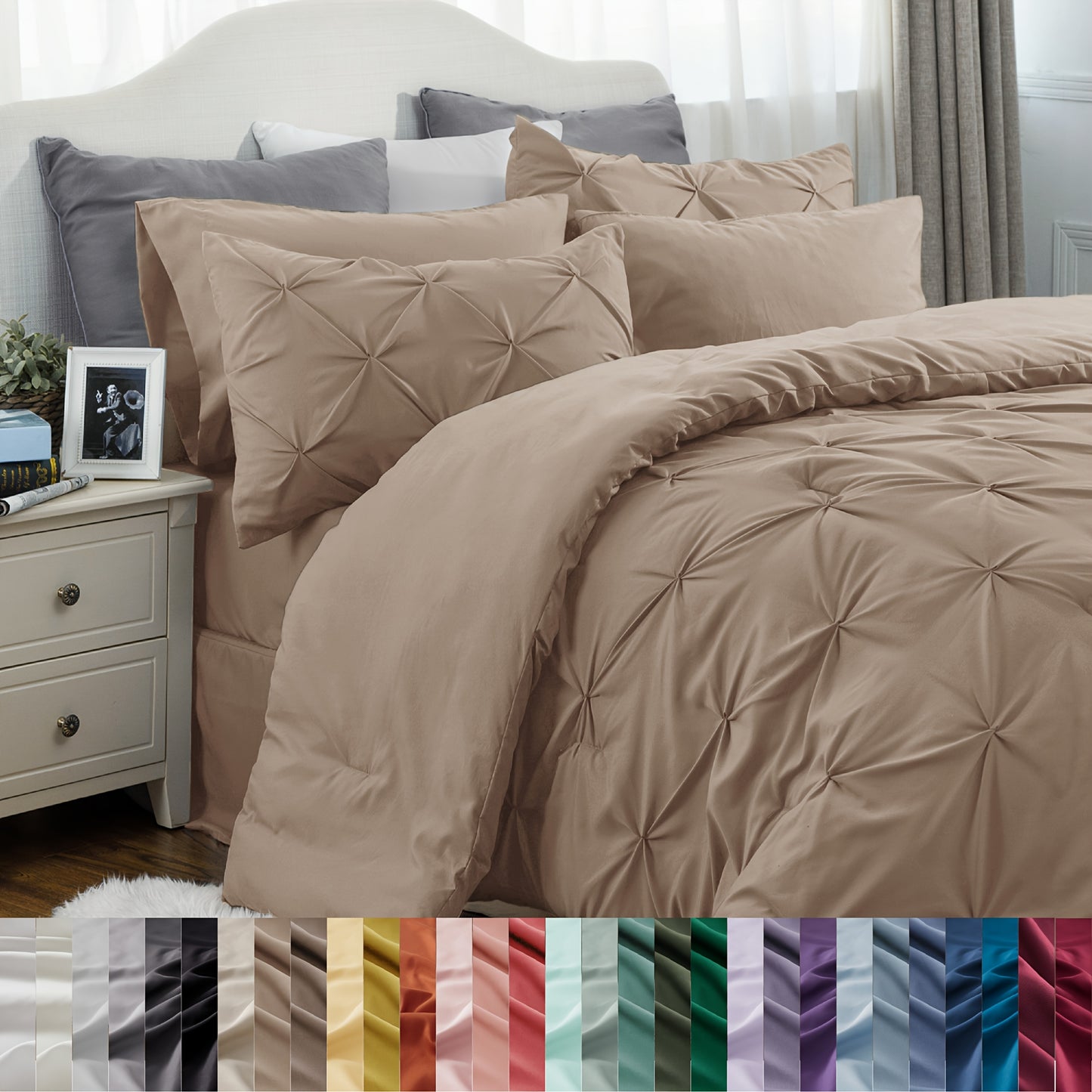 5-pcs/7-pcs Comforter Set - Alia's Home Things  
